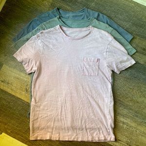 J. Crew Factory Garment-Dyed Men’s Tees